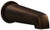 Danze D606325BR 8-Inch Wall Mount Tub Spout without Diverter, Tumbled Bronze