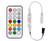 Wireless Mini RF LED Remote Controller 21Key 358 Color Modes Mini-RF-21key for DC5-12V WS2811 WS2812B LED Dream Color LED Strip Module Pixel Light Lamp