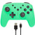 Wireless Pro Controller for Switch/Switch Lite,Supports Gyro Axis, Turbo and Dual Vibration  Green