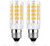 E14 LED Light Bulb,Dimmable E14 Base Bulb,400LM 40W Equivalent,C35 40W Incandescent Bulb Equivalent, AC 110V/120V/130V 2 Pack (Warm White 3000K)
