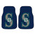FANMATS MLB Seattle Mariners Nylon Face Carpet Car Mat