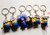 6pcs Keychain Set Despicable Me 2 Mini Action Figure 3d Minion Collectibles Gift