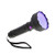7Penn 100 LED Ultraviolet Dual LED UV Flashlight Blacklight Pet UV Light - Portable UV Light Flashlight with Blacklight