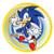 Sonic The Hedgehog Birthday Party Supplies 24 Pack Lunch Plates