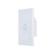 Light Switch WiFi Smart Light Switch Touch Switch Compatible with Alexa Echo and Google Home APP Remote Control and Timing Function with Tempered Glass Touch Screen
