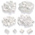 ATPWONZ 100Pcs 2P CH2 + 3P CH3 Quick Connector Screw Terminal Blocks Spring Wire Connector Universal Reusable Clamp Wire Terminal Wiring