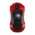 Mini 2.4Ghz Wireless Optical Mouse Mice Car Shape USB Receiver for PC Laptop Notebook USB Receiver (Red)