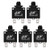 uxcell 5Pcs Thermal Overload Protector AC 125/250V 15A Push Button Reset Circuit Breaker