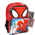 Marvel Spiderman Backpack for Boys Kids Bundle ~ Delxue 16 Inch Spider-Man Backpack with Bonus Spiderman Stickers (Spider-Man School Supplies)