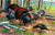 Spring strut 550 pc Jigsaw Puzzle by SUNSOUT INC