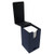 Ultra Pro E-85763 Suede Collection Alcover Tower Deck Box-Sapphire