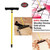 GreatProductsUnlimited Sweepa Rubber Broom. Dutch Rubber Broom. Rubber Bristle Broom. (51" Pole w/Head-12)