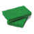Libman Commercial 1151 Tile and Tub Scrub Refills, PET, 6" x 3", Green (Pack of 6)