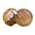 TOSCANA - a Picnic Time Brand Brie Acacia Wood Cheese Board Set with Cheese Tools