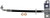 Dorman H622475 Rear Driver Side Brake Hydraulic Hose for Select Ford Models