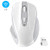 Ergonomic 2.4G Wireless Portable Mobile Mouse Optical Mice with USB Receiver, 3 Adjustable DPI Levels, 6 Buttons for Notebook, PC, Laptop, Computer (White)