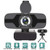 Webcam with Microphone Built-in, 1080P Webcam Privacy Shutter, HD Webcam MAC Plug and Play with Webcam Tripod, Streaming Computer Web Camera for PC Laptop Desktop, Conference, Study, Video Calling