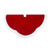 Kurt Adler 48-Inch Velvet Red with White Border Treeskirt