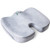 Aylio Coccyx Orthopedic Comfort Foam Seat Cushion for Lower Back, Tailbone and Sciatica Pain Relief (Gray)