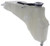Dorman 603-056 Front Engine Coolant Reservoir for Select Chrysler / Dodge Models