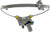 Dorman 741-311 Rear Passenger Side Power Window Regulator and Motor Assembly for Select Dodge / Hyundai Models