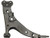 Dorman 520-420 Front Right Lower Suspension Control Arm for Select Toyota Corolla Models