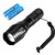 UltraFire Flashlight A100 XM-L2 600 Lumens Zoomable Waterproof LED Flashlight With 2 Battery
