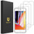 UNBREAKcable 3 Pack iPhone 8 Plus Screen Protector, iPhone 7 Plus Screen Protector 5.5", Xi Series HD 9H Premium Tempered Glass Screen Protector for iPhone 8 Plus 7 Plus with Free Installation Frame
