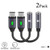 USB C to 3.5mm Dongle Adapter, Stouchi 384KHz-32bit USB C Headphone Audio Jack Adapter Type C to 3.5mm Adapter Hi-Fi DAC Chip for Note10, Note10+, Pixel 4/3XL/2XL, iPad Pro 2018, One Plus 7 2Pack-Gray