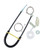 Window Regulator Repair Kit for VW Beetle Convertible 2003-2010 Rear Right 1Y0898292