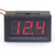 SMAKN RED 2 Wire Dc 3.50-30v LED Panel Digital Display Voltage Meter Voltmeter Automatically Adjust the Precision