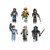 Roblox Action Collection - Q-Clash Six Figure Pack [Includes Exclusive Virtual Item]
