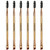CCbeauty 6-Packs Double Ended Spoolie and Angled Eyebrow Brushes Set Makup Eyebrow Kit and Eyebrow Comb for Application of Brow Powders Waxes Gels and Blends (#3)