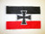 AZ FLAG German Jack Flag 18'' x 12'' Cords - Army of Germany Small Flags 30 x 45cm - Banner 18x12 in