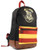 Harry Potter Hogwarts Crest Official Premium Backpack School Bag with Zip Pocket & Adjustable Straps