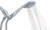 Shower Head - Handheld Rainfall High Pressure and Flow with Removable Water Restrictor  Powerful/Detachable Hand Held Chrome ShowerHead for Best Rain Massage and Relaxation