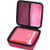 Aproca Red Hard Travel Storage Protective Case for KiiPix Smartphone Picture Printer