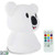 ATOMFIT LED Nursery Night Lights for Kids: Cute Animal Silicone Baby Night Light with Touch Sensor and Remote - Portable and Rechargeable Infant or Toddler Cool Color Changing Bright (Koala) ATOMFIT LED Nursery Night Lights for Kids: Cute Animal Silicone Baby Night Light with Touch Sensor and Remote - Portable and Rechargeable Infant or Toddler Cool Color Changing Bright (Koala)