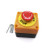 Yohii Red Sign Emergency Stop Push Button Switch Station with Screws Red Sign Mushroom Cap 1NO 1NC 660V