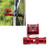 Hooshion Aluminium Alloy Bick Mount Bicycle Mount Wheel Mount Clamp Bike Extension Adapter Pole Mount for Gopro Hero Action Camera XiaoYi Camera (Red)