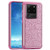 J&D Case Compatible for Samsung Galaxy S20 Ultra 5G Case/Samsung Galaxy S20 Ultra Case, Sparkling [Glittering] [ArmorBox] [Dual Layer] Shockproof Hybrid Protective Rugged Case - Pink
