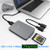 CFexpress Card Reader Type B USB 3.1 Gen 2 10Gbps CFexpress Reader Portable Aluminum CFexpress Memory Card Adapter Thunderbolt 3 Port Connection Support Android/Windows/Mac OS/Linux