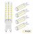 KLG G9 LED Light Bulb 6W Daylight White 6000K,60W Halogen Equivalent, G9 Bi Pin Base Base Bulbs, 520LM, AC 120V for Home Lighting, Not Dimmable Pack of 5