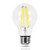 6W 620LM Dimmable LED Edison Bulb 2700K Warm White, A19 Vintage ST64 Clear Glass LED Filament Light Bulbs, E26 Medium Base 60W Equivalent (1 Pack)