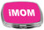 Rikki Knight Compact Mirror, Imom On Pink