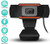 Webcam Full HD Auto Focus Streaming Web Camera with Microphone USB Computer Camera for PC Laptop Desktop Mac Video Calling Recording Streaming Video Conference Online Teaching Business Gaming