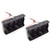SDTC Tech 2-Pack 4 Slot D Cell Battery Holder 6V D Size Battery Case Box with Wire Leads