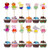 Peppa Pig Cupcake Toppers Party Pack for 24 Cupcakes