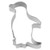 Staedter Penguin Cookie Cutter, Silver, 7 cm
