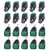Yeung Qee10 PAIRS Male+Female DC Power Cable Jack Adapter Connector Plug for Led Strip CCTV Security Camera Use 12V